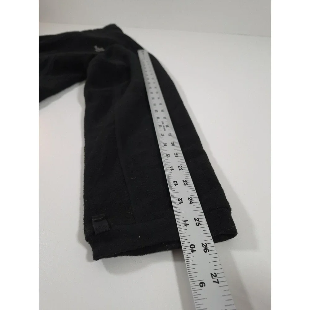 The North Face Jacket Mens L Black Fleece Full Zip Zip Pockets Hiking Outdoor